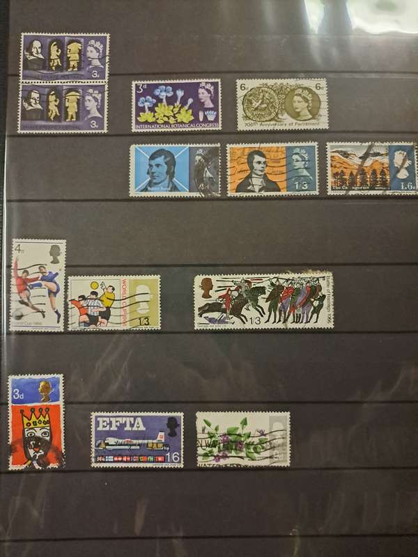 QE II + GB Postage due stamps - reduced price