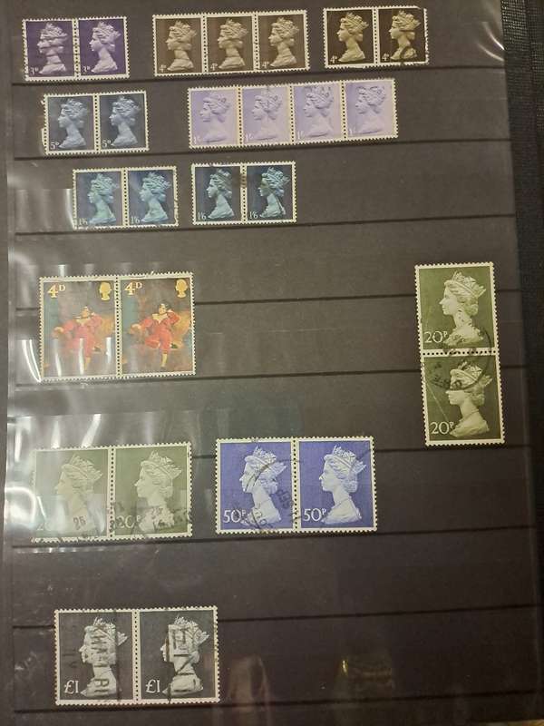 QE II + GB Postage due stamps - reduced price