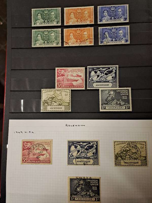 Ascension - 33 Stamps - Reduced price