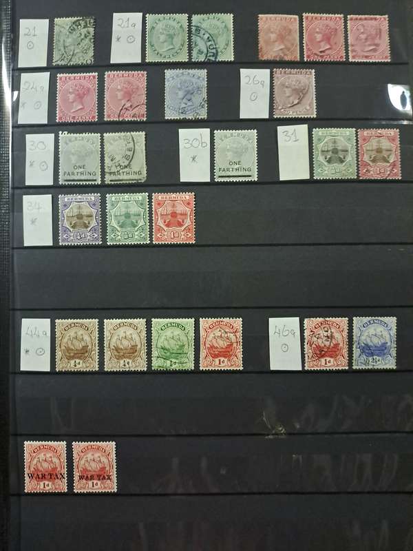 Bermuda - 130 Stamps - Reduced price