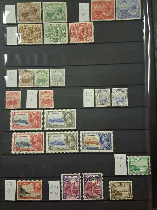 Bermuda - 130 Stamps - Reduced price
