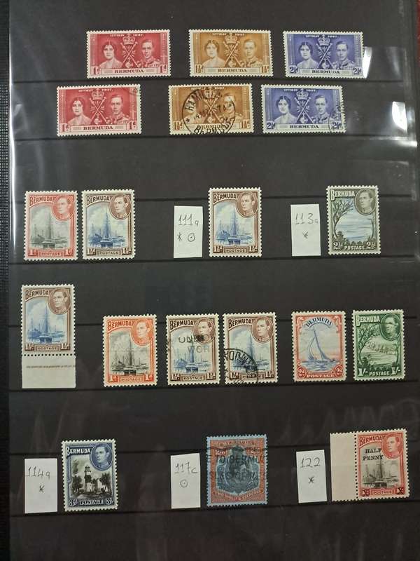 Bermuda - 130 Stamps - Reduced price