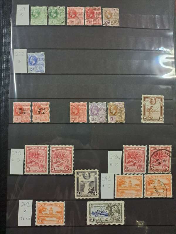 British Guiana - 49 Items