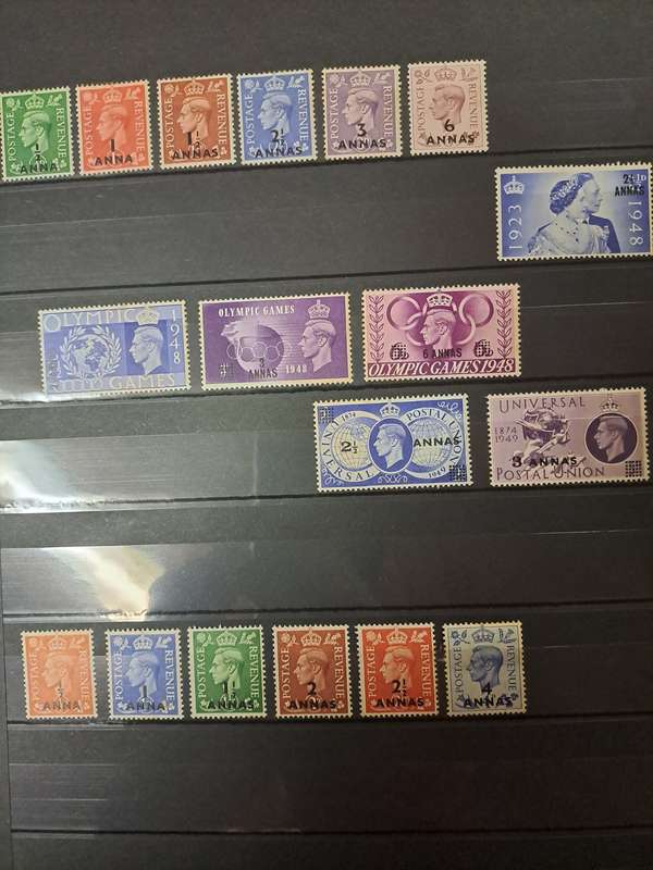 British Occupation - 53 Stamps - Reduced price