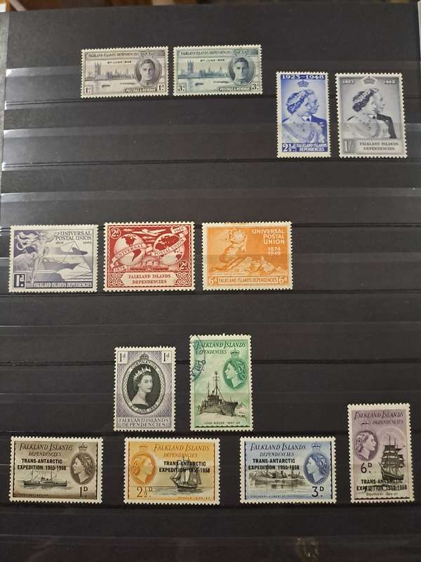 Falkland Islands - 86 Stamps - Reduced price