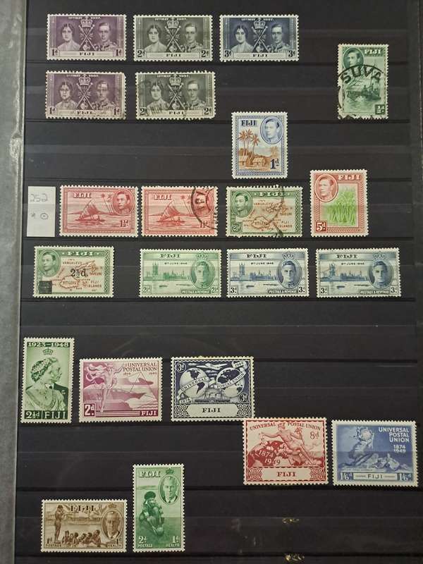 Fiji - 106 Stamps - Reduced price