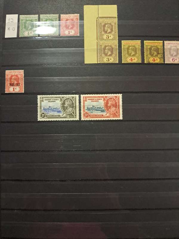 Gilbert & Ellice Islands - 38 Stamps - Reduced price