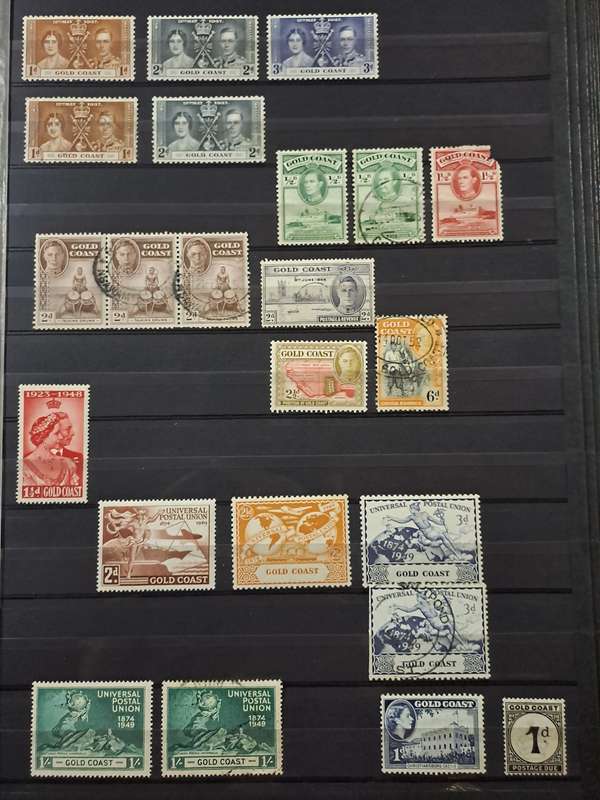 Gold Coast - 84 Stamps - Reduced price