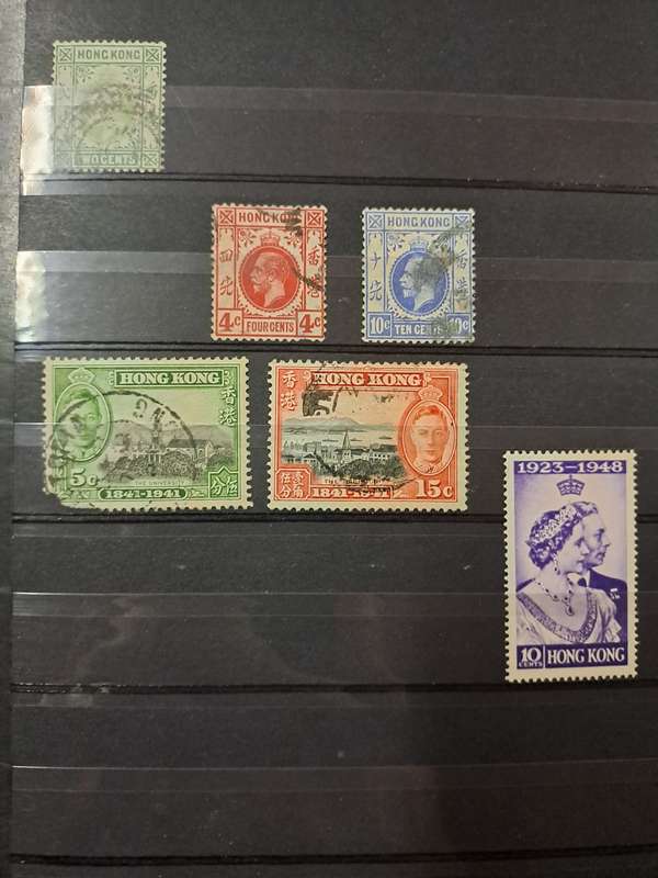 Hong Kong - 54 Stamps - Reduced price