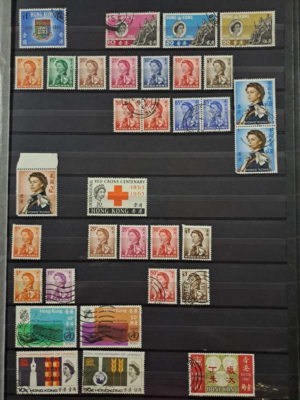 Hong Kong - 54 Stamps - Reduced price