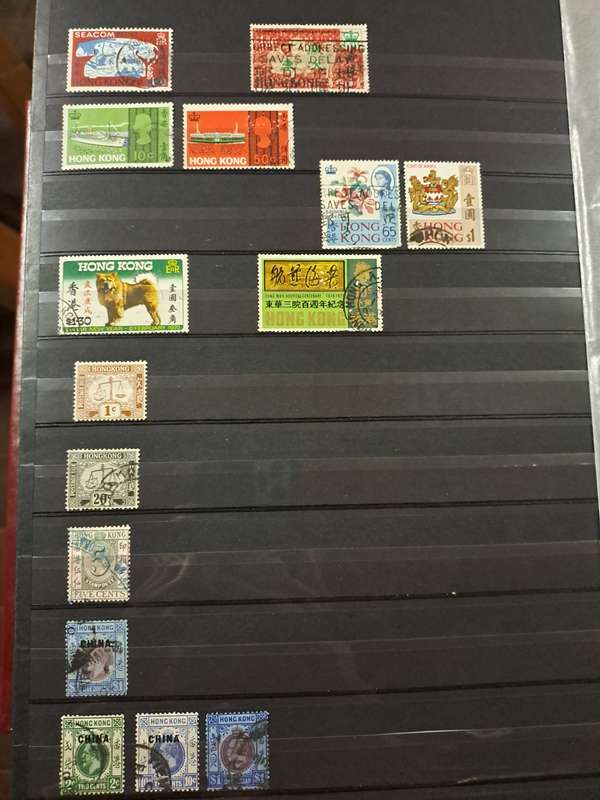 Hong Kong - 54 Stamps - Reduced price