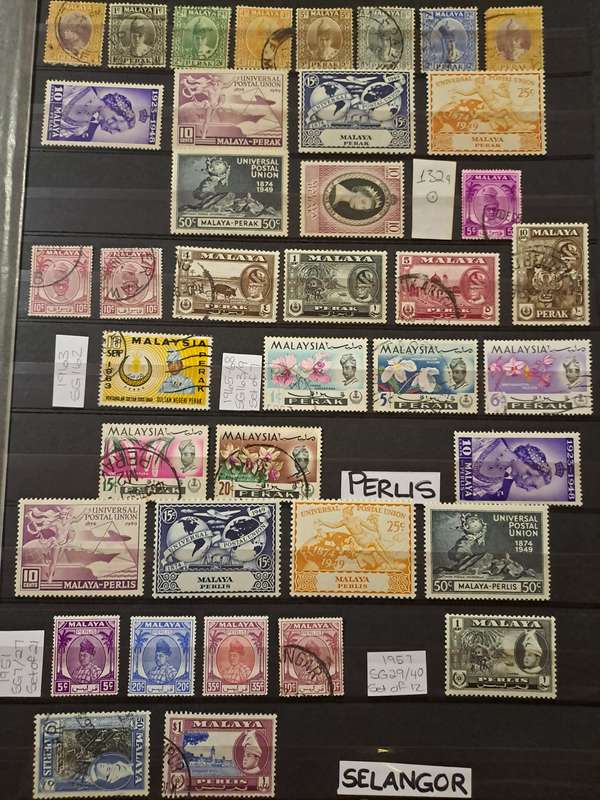 Malayasia - 164 Stamps