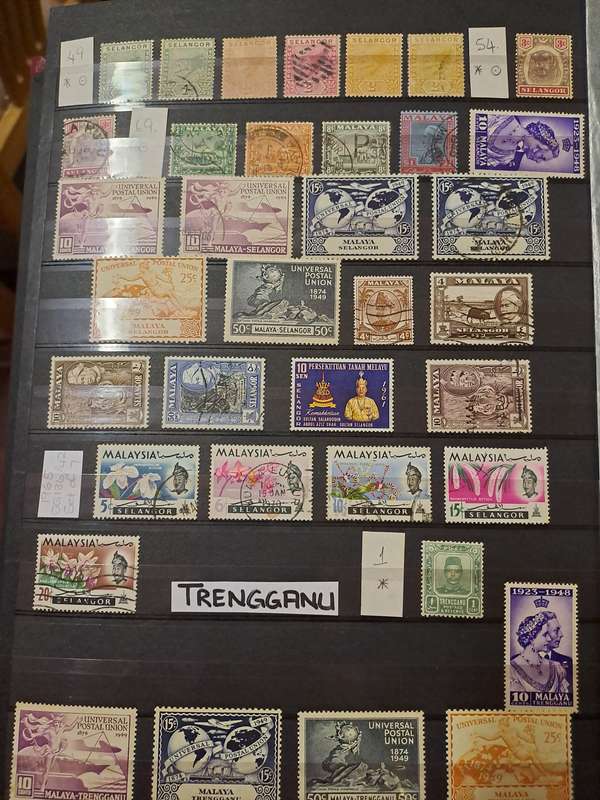 Malayasia - 164 Stamps