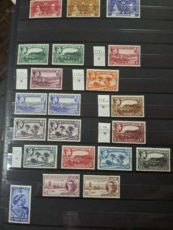 Montserrat - 48 Stamps