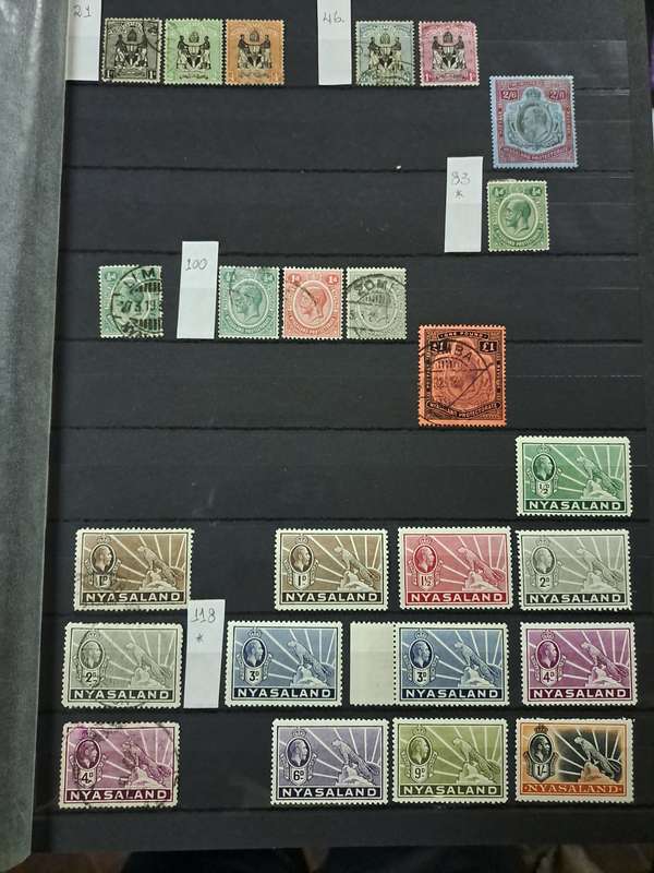 Nyasaland - 109 Stamps