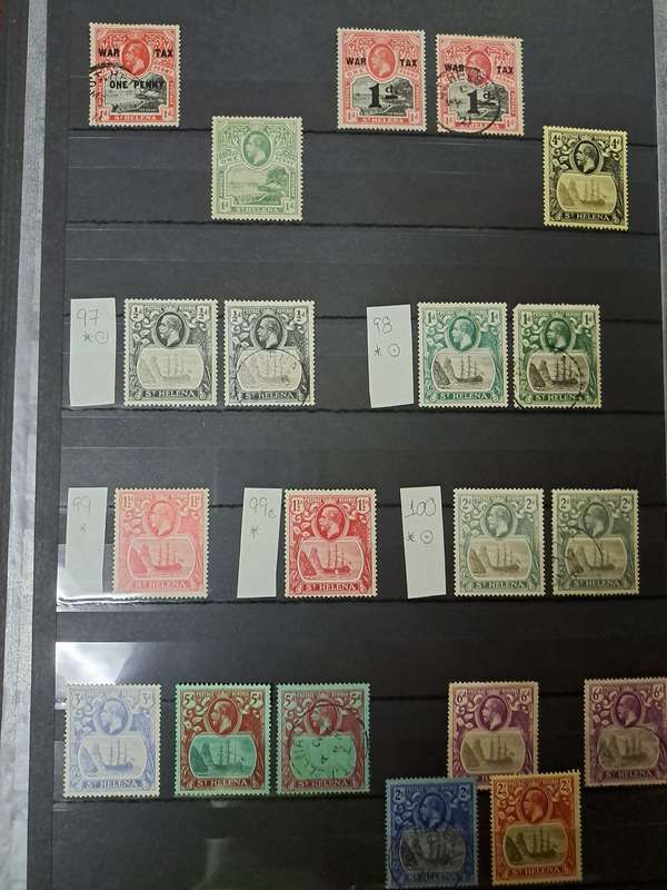 St. Helena - 176 Stamps - Reduced price