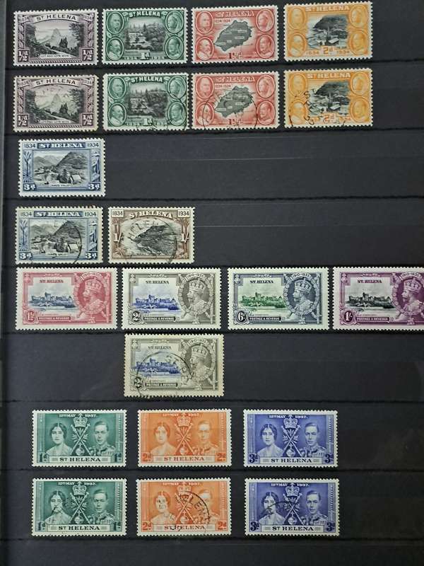 St. Helena - 176 Stamps - Reduced price