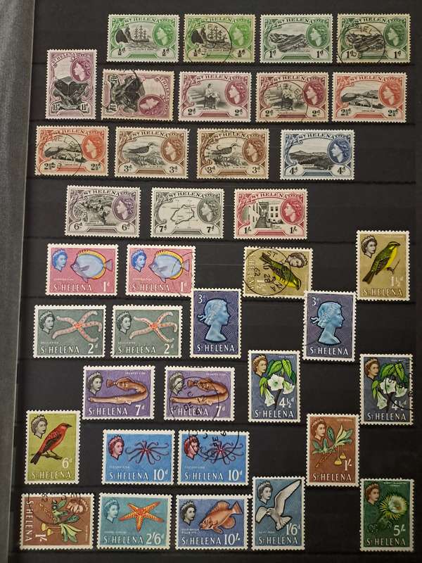 St. Helena - 176 Stamps - Reduced price