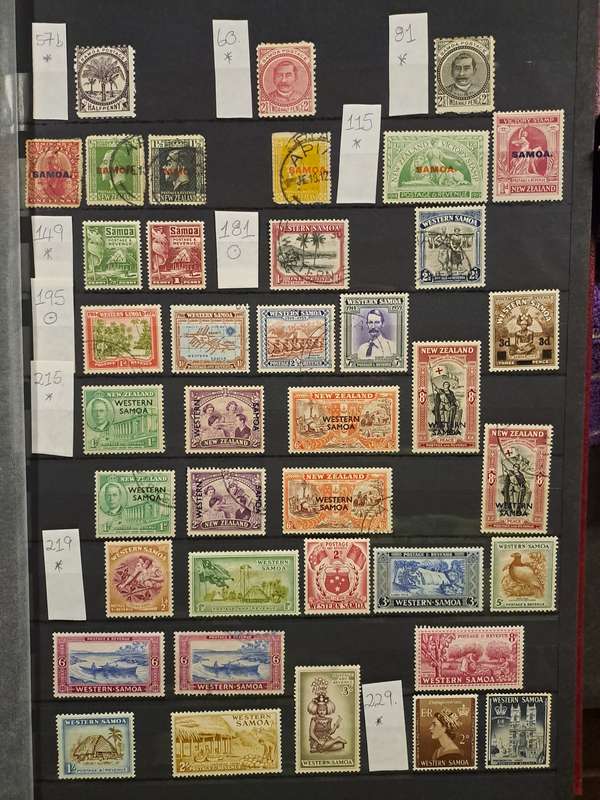 Samoa - 39 Stamps - Reduced price