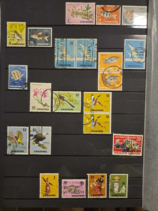 Singapore - 41 Stamps