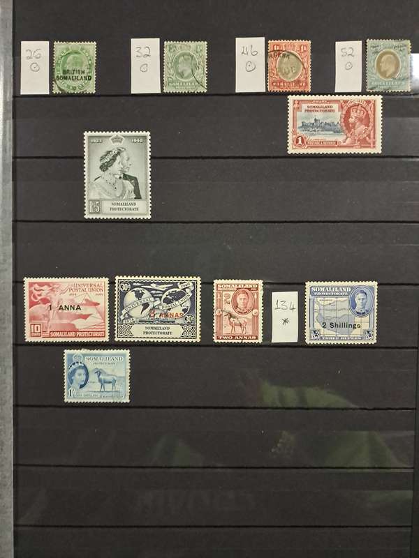Somaliland Proctetorate - 11 Stamps
