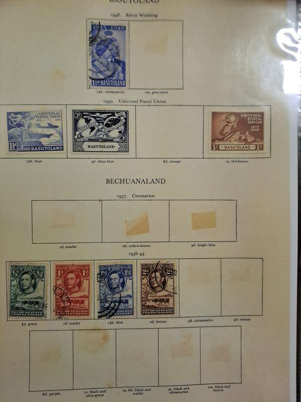 KG VI : Basotuland - Ceylon - Reduced price
