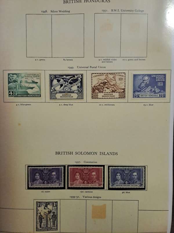 KG VI : Basotuland - Ceylon - Reduced price