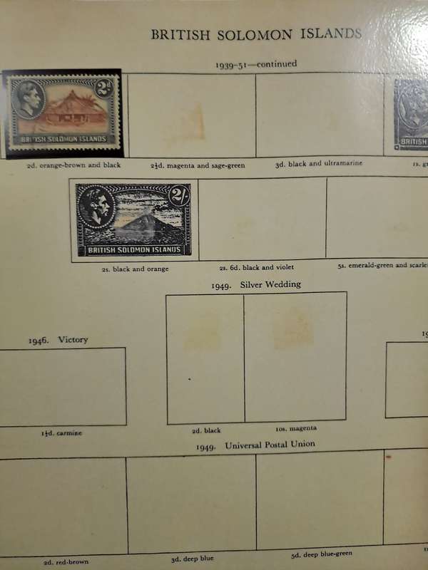 KG VI : Basotuland - Ceylon - Reduced price