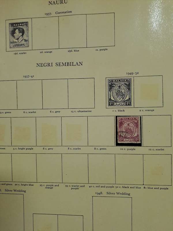 KG VI : Morocco - Nigeria - Reduced price