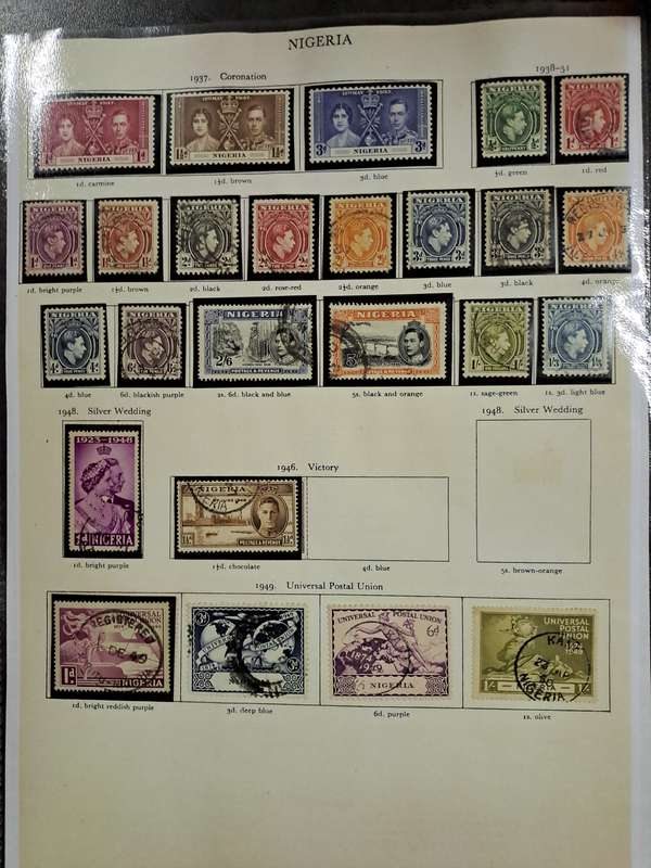 KG VI : Morocco - Nigeria - Reduced price
