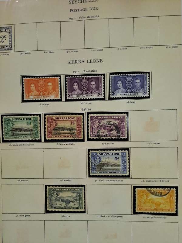 KG VI : Samoa - Zanzibar - Reduced price