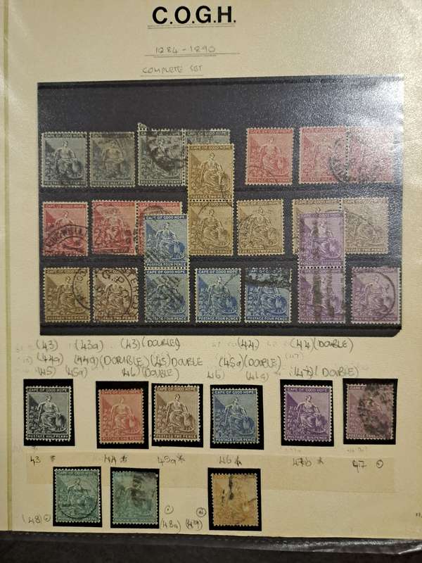 COG - No43-49 Mint and used stamps - Reduced price
