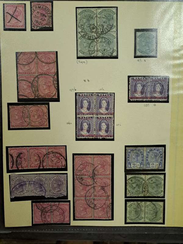 Natal No. 93 - 107 Mint and used - 39 Stamps - Reduced price