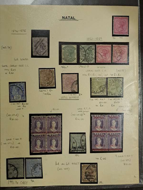 Natal - No 74-107 - 23 Stamps - Reduced price