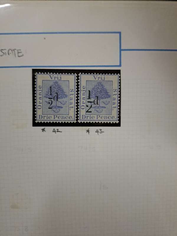 OFS - No 42-47 - 8 Stamps - Reduced price