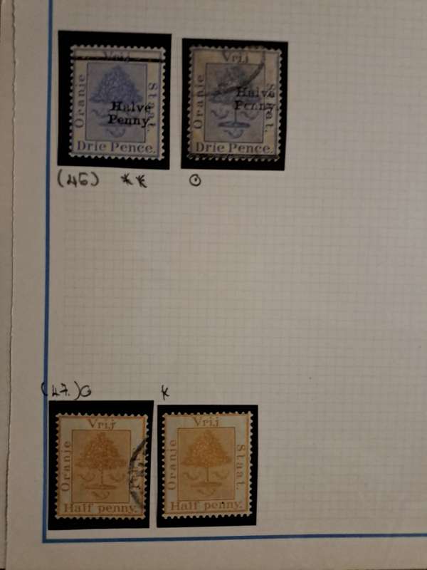 OFS - No 42-47 - 8 Stamps - Reduced price