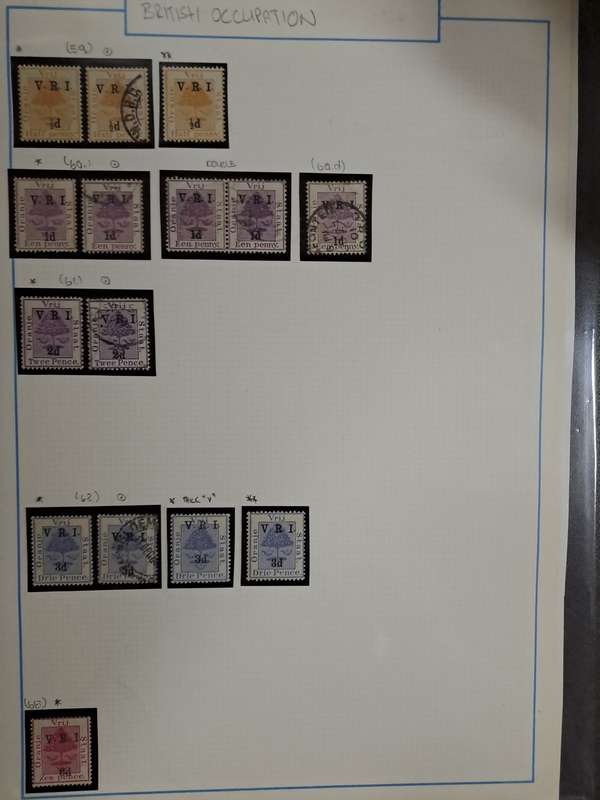 OFS - No 59-65 - 15 Stamps - mint and used - Reduced price