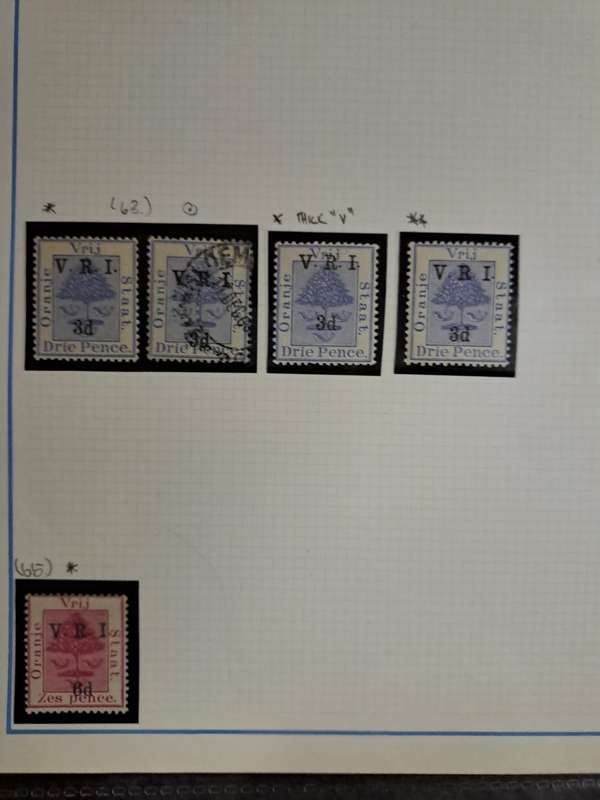 OFS - No 59-65 - 15 Stamps - mint and used - Reduced price