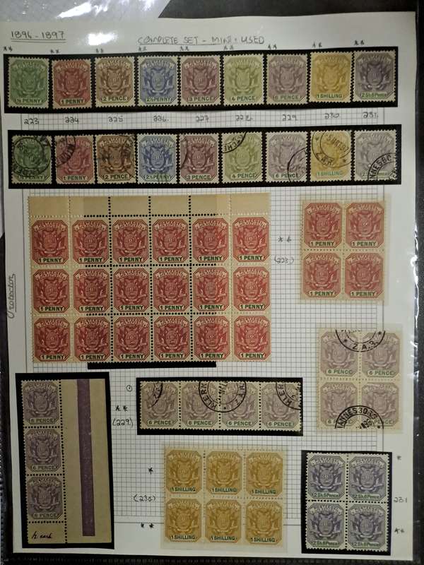 TVL - Set 223-231 - Mint and used 61 stamps - Reduced price