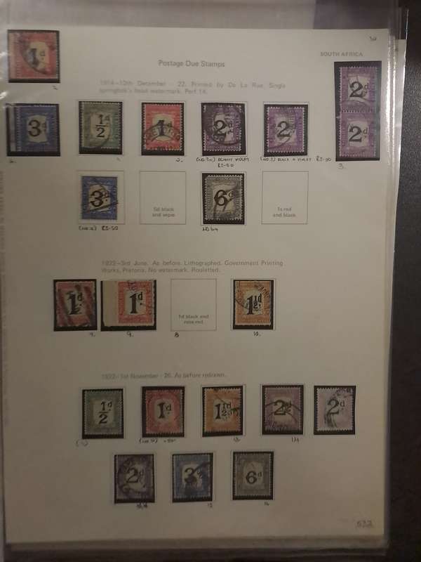 Union - Postages dues Collection - Reduced price