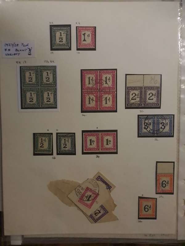 Union - Postages dues Collection - Reduced price