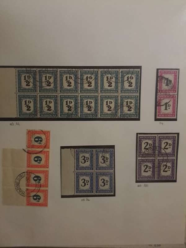 Union - Postages dues Collection - Reduced price
