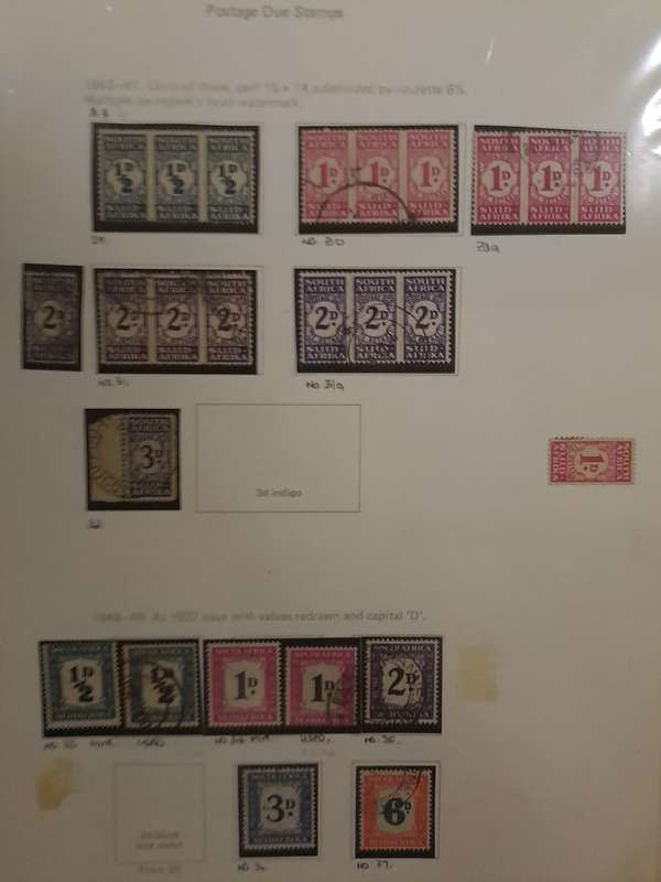 Union - Postages dues Collection - Reduced price