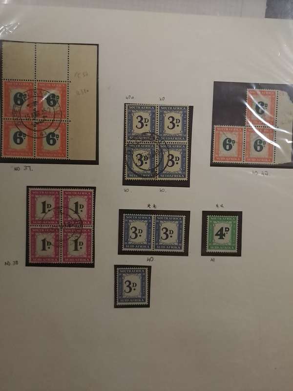 Union - Postages dues Collection - Reduced price