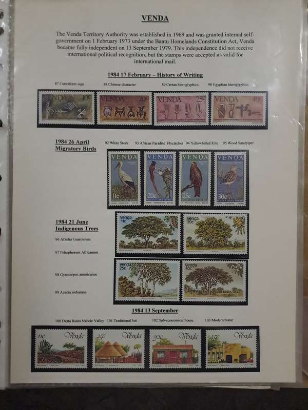 Venda - Mint sets