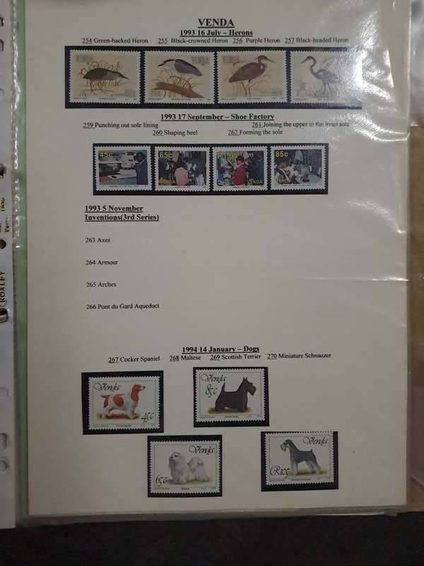 Venda - Mint sets