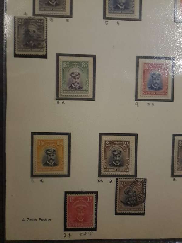 Southern Rhodesia No. 1 -14 - Reduced price