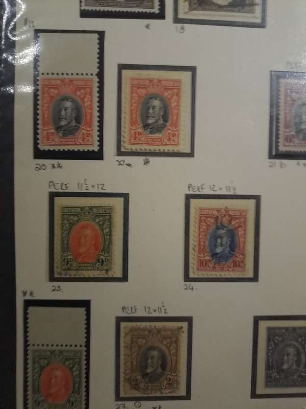 Southern Rhodesia - No Between 15 and 29