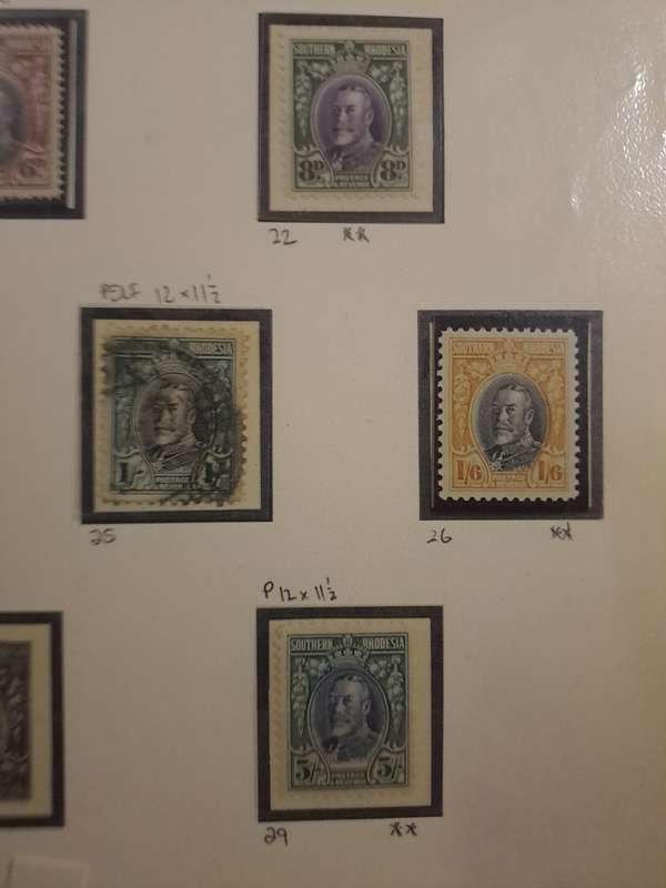 Southern Rhodesia - No Between 15 and 29