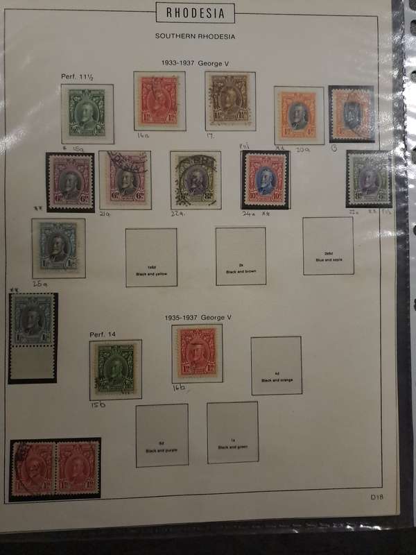 Southern Rhodesia - No Between 15 and 29